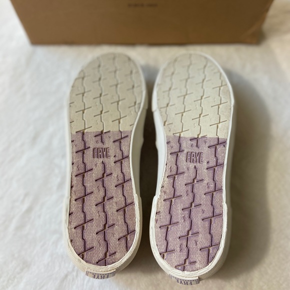 NIB Frye Gia Canvas Slip on Sneaker lilac 70063 - Picture 5 of 6